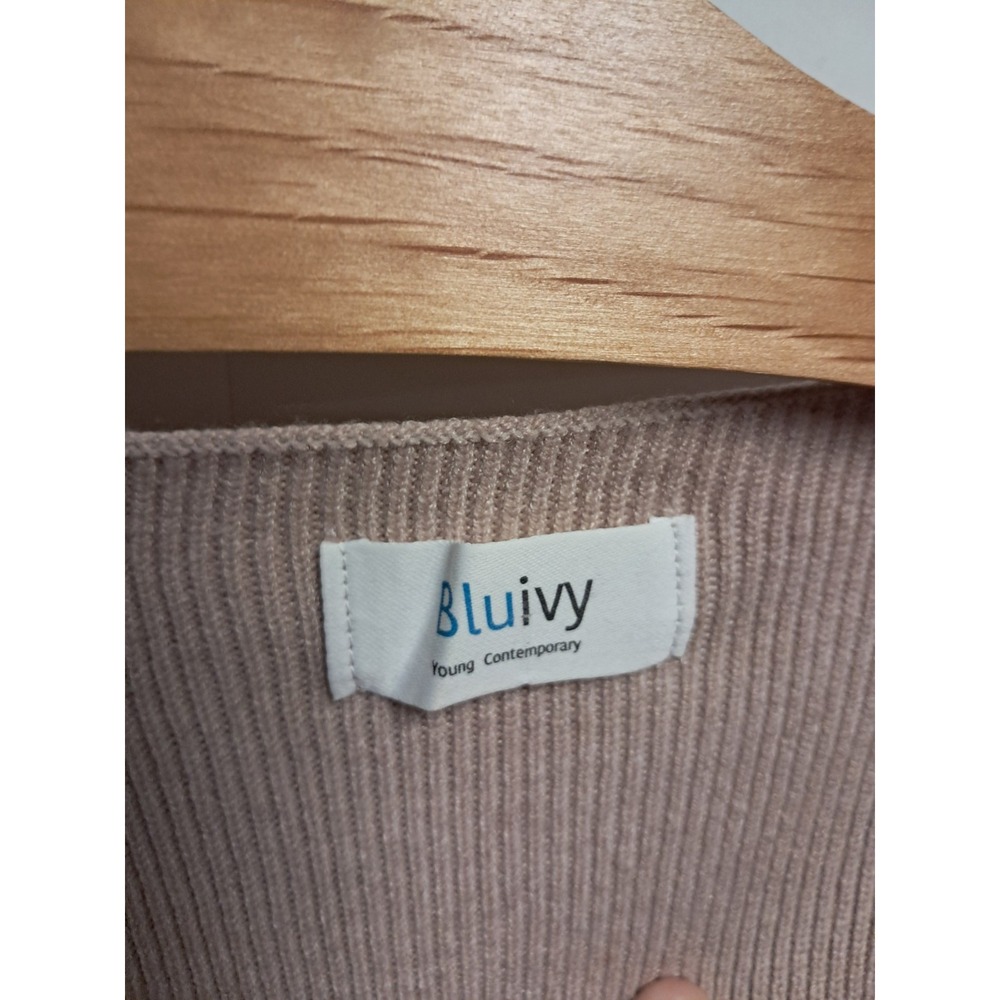 Womens Extra‎ Small Blu Ivy Brown Sweater. Missing Tag But Size Is Extra Small - Picture 3 of 8